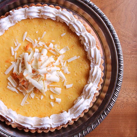 Refreshing Pink Grapefruit Tart