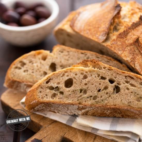Sourdough Bread with Butter
