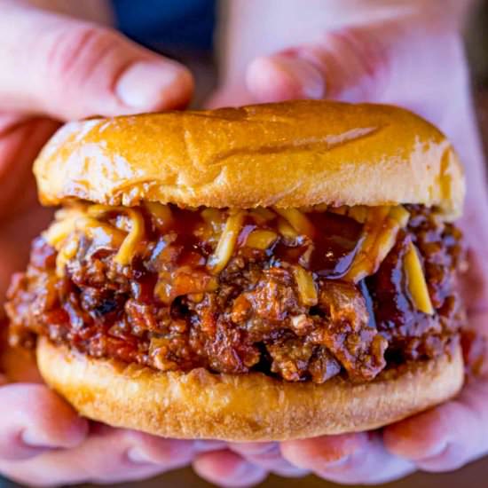 BBQ Beef Sloppy Joes