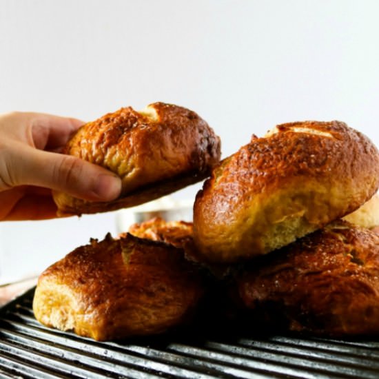 Soft Pretzel Buns