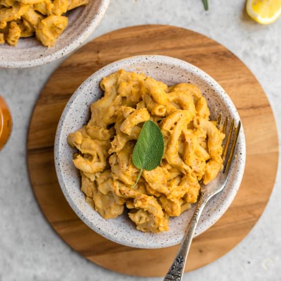 One Pot Pumpkin Pasta