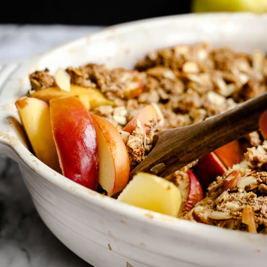 Healthier Apple Crisp