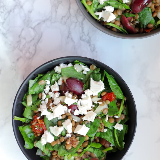 Balsamic Lentil Salad