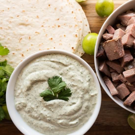 Cilantro Lime Sauce