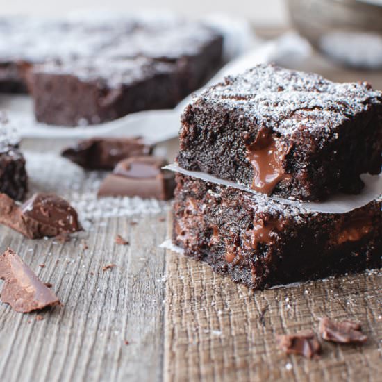 Easy Brownies recipe with Cocoa and