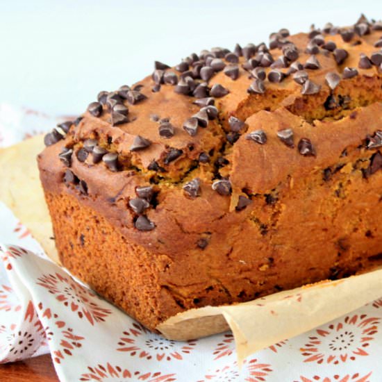 Gluten Free Pumpkin Loaf Cake