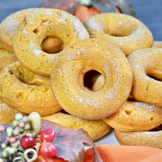 Baked Pumpkin Spice Donuts