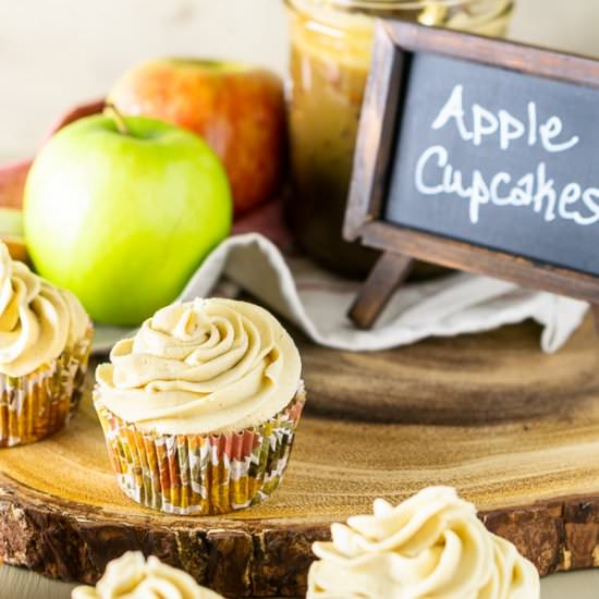 Apple Spice Cupcakes