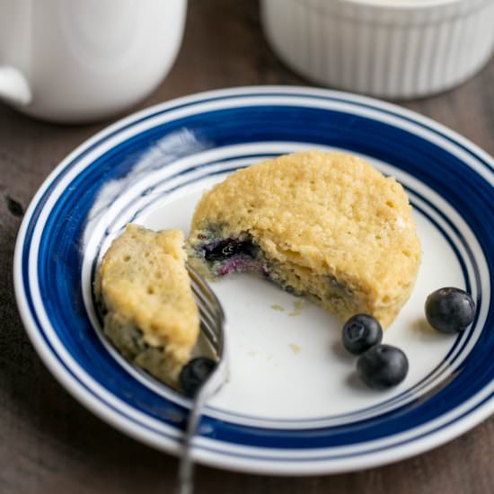 Blueberry Mug Cake