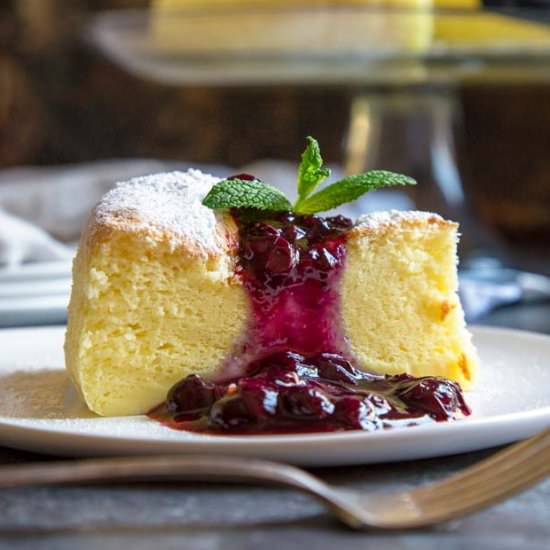 Fluffy Japanese Cheesecake