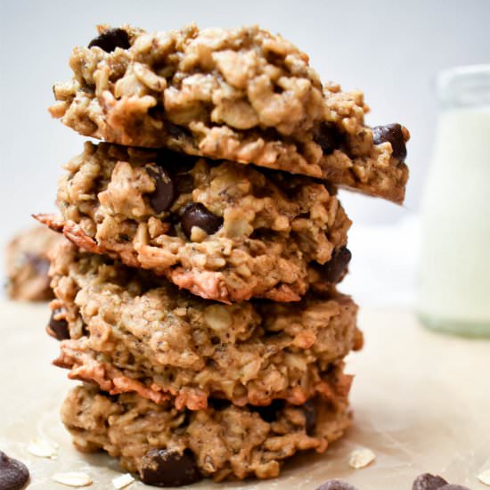 Oatmeal Nut Butter Breakfast Cookie