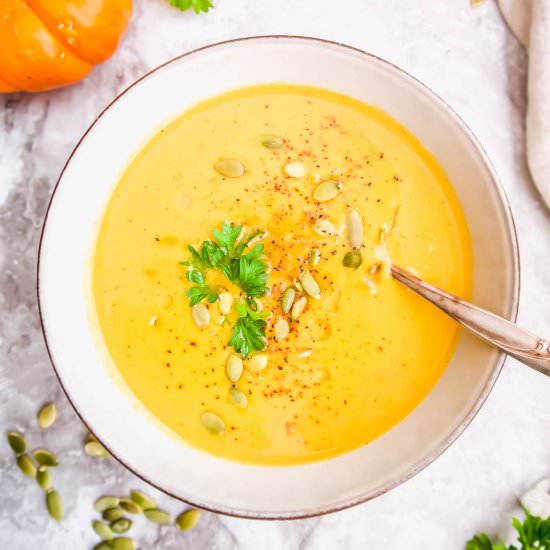 Pumpkin Sweet Potato Soup