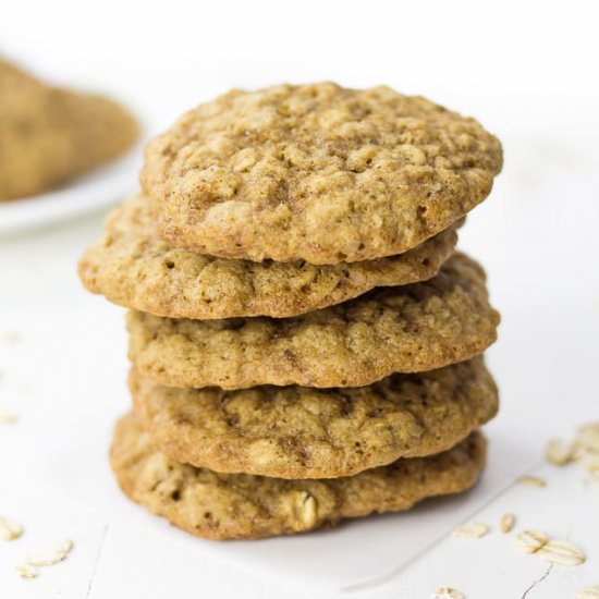 Vegan Oatmeal Cookies