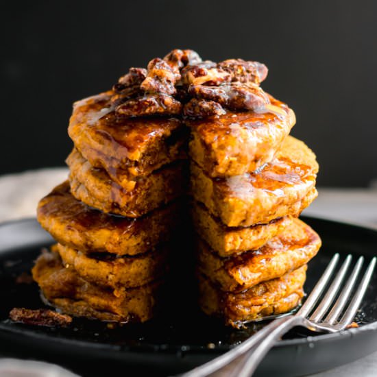 Fluffy Pumpkin Pancakes