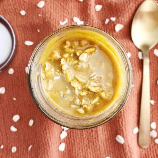 Pumpkin Pie Overnight Oats