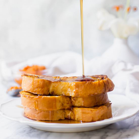 Baked Pumpkin French Toast