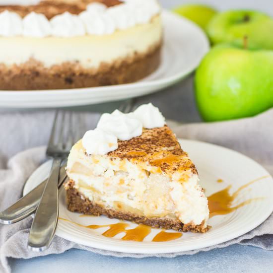 Apple Cheesecake