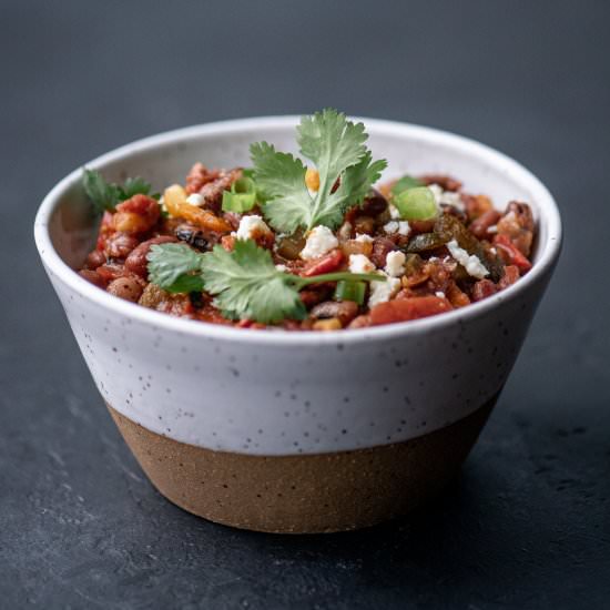 Heirloom Bean & Vegetable Chili
