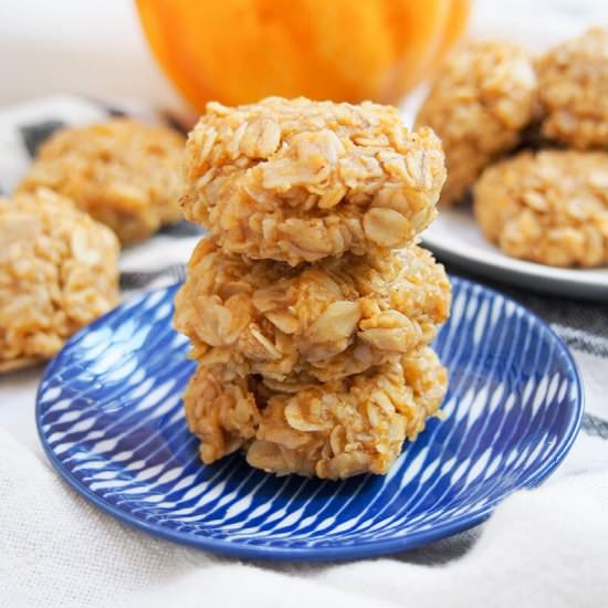 No bake pumpkin cookies