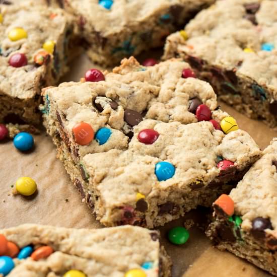Monster Cookie Bars