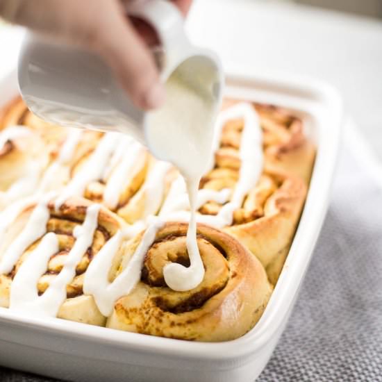 Pumpkin Cinnamon Rolls