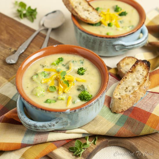 Broccoli Cheddar Soup