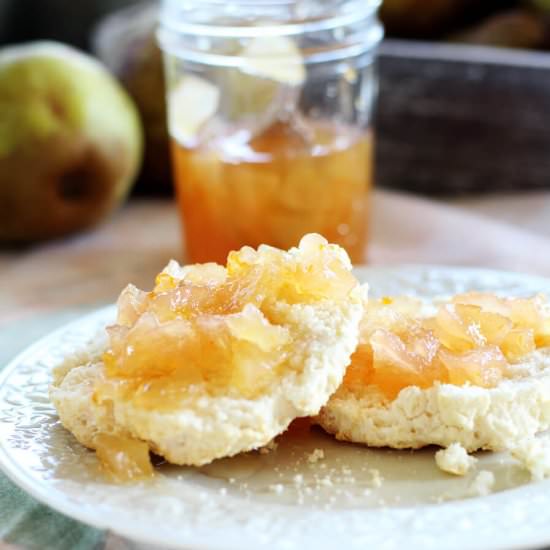 Citrus + Ginger Pear Preserves