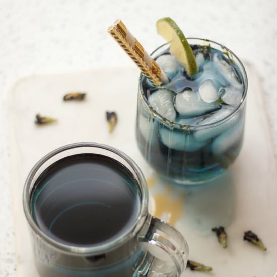 Blue Butterfly Pea Flower Tea