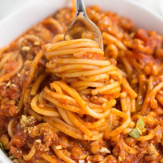 Instant Pot Spaghetti
