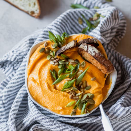 butternut squash & goat cheese dip
