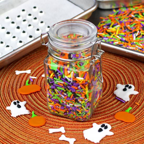 DIY Halloween Sprinkles