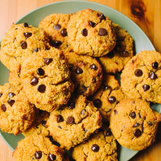 Pumpkin Chocolate Chip Cookies