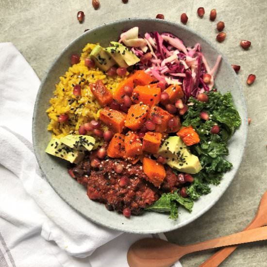 Golden Rice Autumn Nourish Bowl