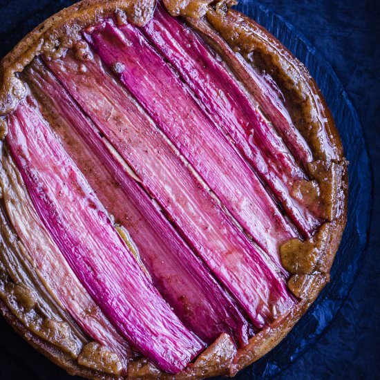 Rhubarb Upside Down Cake