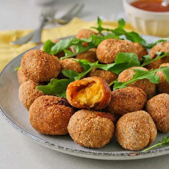Gluten free cheese croquettes