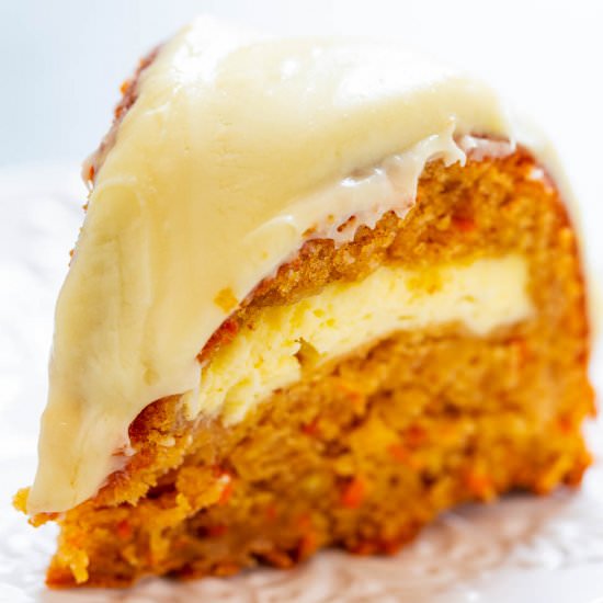 Carrot Apple Cream Cheese Cake