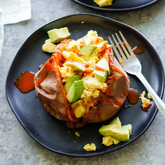 Stuffed Sweet Potato Meal Prep