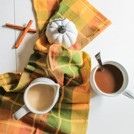 pumpkin spice oat milk