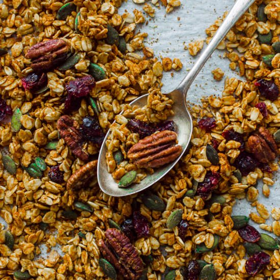 Pumpkin Spice Granola