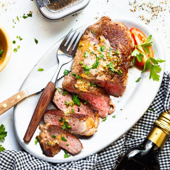 Easy Steak au Poivre Recipe