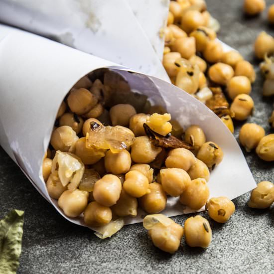 Sri Lankan Devilled Chickpeas