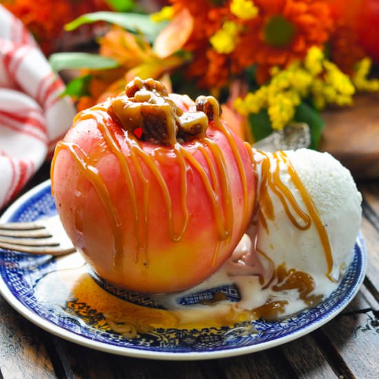 Slow Cooker Baked Apples
