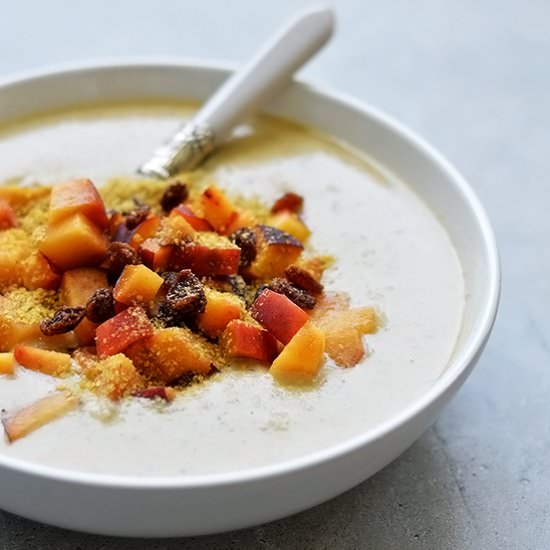 VEGAN PEACH CRISP