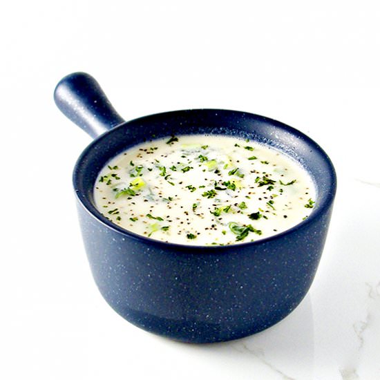 Dairy-Free Creamy Cauliflower Soup