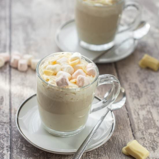 White hot chocolate