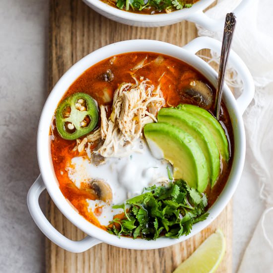 Slow Cooker White Chicken Chili