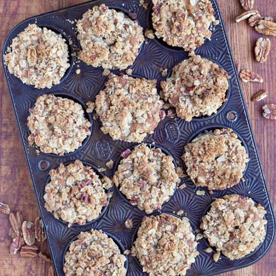 Pear Pecan Muffins