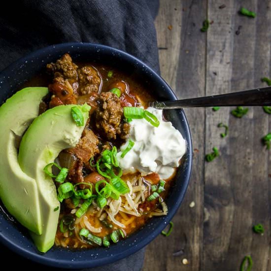 Instant Pot Beef Chili
