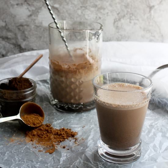 Reishi Mushroom Chocolate Milk