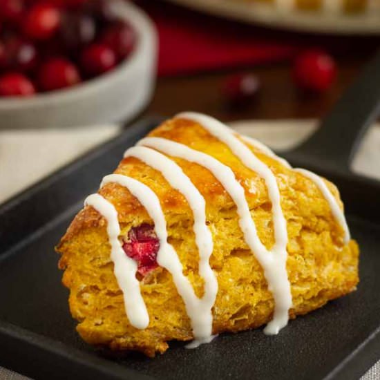 Cranberry Pumpkin Scones